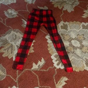 Pajamas red and black